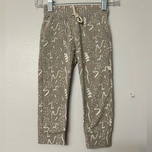 Jax & Lennon “Shoreline" print lounge pants. Size 12-18m